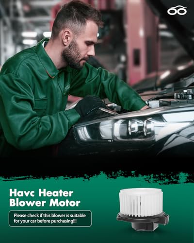 Image of SCITOO AC Heater Blower Motor w /Fan HVAC Blower Motor fit for 2008-2015 for Cadillac CTS /2007-2009 for Cadillac SRX /2007-2009 for Lexus RX350 /2010-2014 for Subaru Outback Front