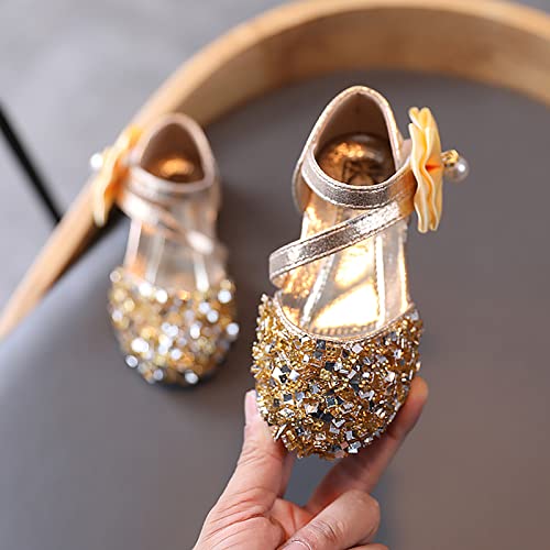 Crystal Shoes for Boys Minimalist Comfortable Photography Bowknot Pearl Bling Single Sandals Cute Sports Fashion Shoes2