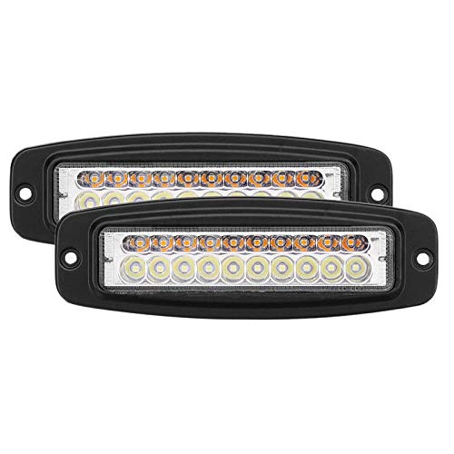 2X Led Barra de Luz de Trabajo de 7 Pulgadas Conducción de Inundación
