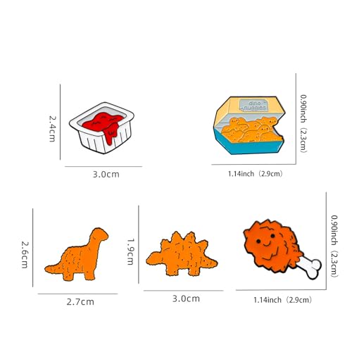 Image of Cute Enamel Pins Cartoon Lapel Pin Brooch Badge for Backpack Jackets Funny Tiger Pins for Gift Anime Enamel Pin for Clothing Hat Decoration