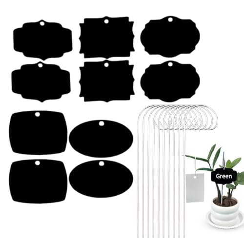 Piquets de jardinage multifonctionnels pour étiquetage de serre et potager