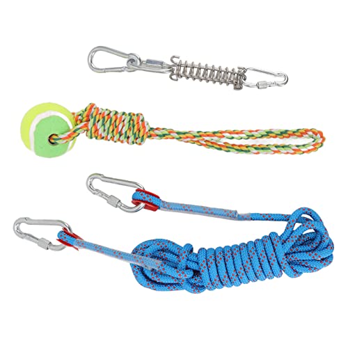 Generic Bungee Tug Dog, Brinquedo de Cachorro Pendente, Brinquedos de Corda Com Postagem Resistente,