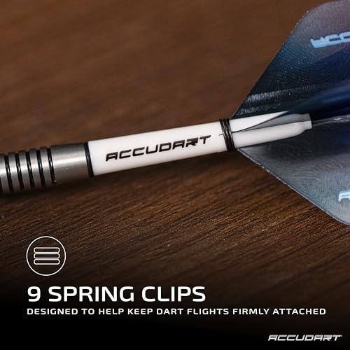 Accudart Dart Tune‑Up Kit – Flights, Shafts, Flight Protectors, Spring Clips, O‑Rings & Dart Tool – Complete Dart Accessory Set for Steel or Soft Tip Darts - Thumbnail 5