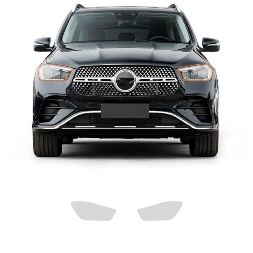 FDAIUN PPF Precut Gloss Clear Car Paint Protective Film for Mercedes-Benz GLE SUV Luxury 2024 Self Healing TPU HD Film Scratch Protector Exterior Accessories (Headlight 2Pcs)