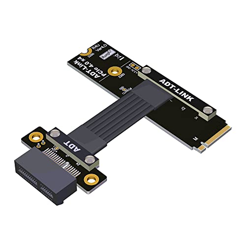 M.2 NVMe a PCIe x1 cable convertidor PCI-E 4.0 M Key SSD R41UF de 20cm 4