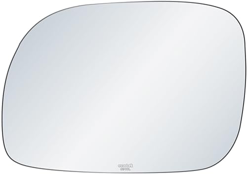exactafit 8340L - Espejo lateral del conductor de repuesto compatible con Chrysler Dodge Plymouth Town & Country, Caravan, Grand Caravan, Voyager,