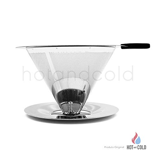 Filtro Café Pour Over em Inox Individual