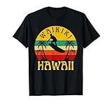 Waikiki Beach Hawaii Surfing Surf Ocean Vintage