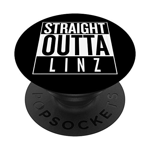 STRAIGHT OUTTA LINZ EXTREMADA PopSockets PopGrip Intercambiable