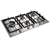 Cooktop 5 bocas Brastemp Gourmand Inox com duplachama e trempe com ferro fundido - BDK90DR 220V