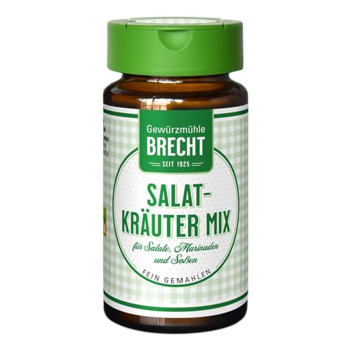 Brecht Gewürzzubereitung, Salatkräuter Mix,Glas, 30g (6x30g, 180, gramm) Brecht Gewürzzubereitung, Salatkräuter Mix,Glas, 30g (6x30g, 180, gramm)