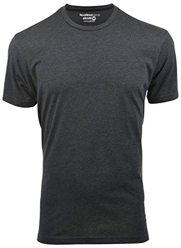Kit 5 Camisetas Básicas Masculinas Slim Novastreet