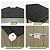 Devoko 6 x 4 FT Storage Sheds with Floor Frame, Waterproof Garden Tool Shed with Lockable Door, Outdoor Metal Utility Shed for Backyard Patio Lawn, Brown