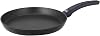 Berndes Pan 24 cm Flat Crepe Pan for Crepes and Pancakes Induction Aluminium Non-Stick Coating Specials Induction Nero