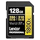 Professional SDXC 128GB BL 1800x UHS-II V60 Gold
