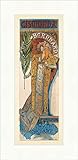 gismondi atelier genova  Biller Antik Gismonda Mucha Renaissance Bernhardt Art Nouveau Poster 308