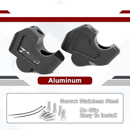 Adaptadores extensibles hacia atrás con desplazamiento de ABS para moto 4