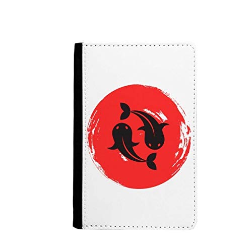 Passeport japonais Goldfish étui portefeuille de voyage et protège-document