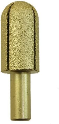 KATSU Electroplated Diamond Stone Marble Grinding Edge Router Bit 1/2" Shank Woodworking Trimming Carving Milling Cutter Tool for Marble/Granite/Quartz