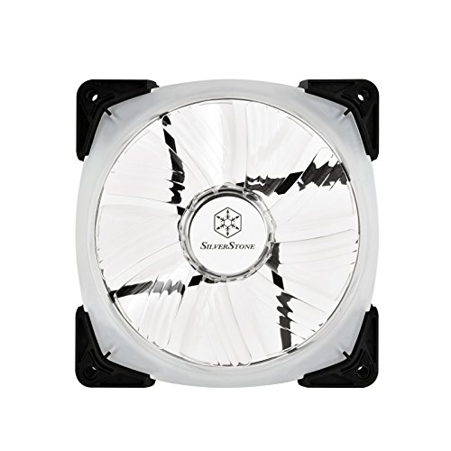 Image of SilverStone Technology PWM 120mm RGB Fan with Dual Ball Bearing and 18 LEDs for Increase Brightness (SST-FW123-RGB)
