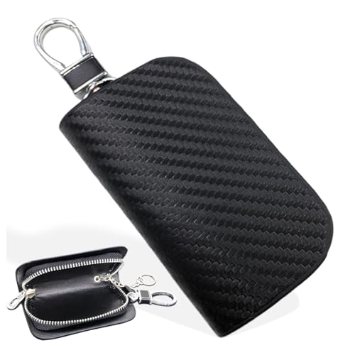 Custodia in Pelle per Chiave Dell'auto, Astuccio Portachiavi Auto, Custodia Protettiva per Chiavi Auto, Astuccio Portachiavi, Pochette Portachiavi