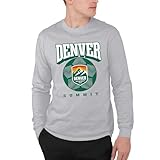 Junk Food NWSL - Denver Summit - Game Ball - Officially Licensed Adult Long Sleeve Fan Tee for Men and Women