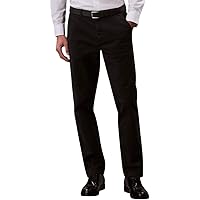 Calvin Klein Uomo Pantaloni Chino Cotton Signature Slim Fit, Nero (Black)