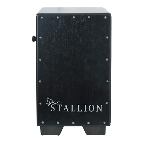 Image of Stallion Adjustable Snare Cajon SL50- Birch Wood (H:50 W:30 L:30) - 3 Internal Snares
