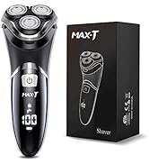 Amazon.com: Electric Shaver Razor for Men, MAX-T Quick Rechargeable Wet ...