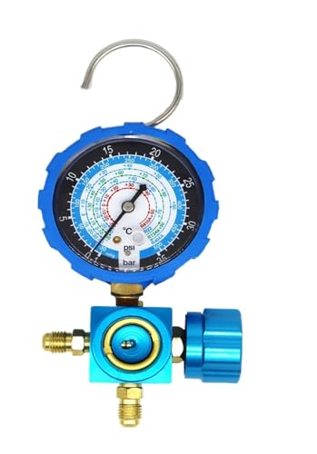 Manomètre de réfrigération R410A 800 PSI avec voyant pour charge de climatiseur