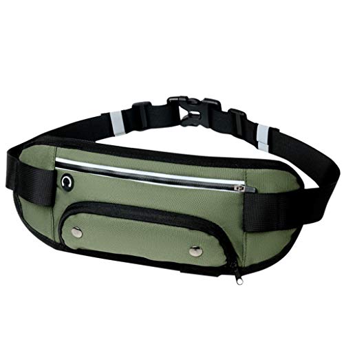 Fine Running Belt with Water Bottle, Running Fanny Pack with Adjustable Straps, Large