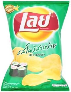 Lay's Nori Seaweed Flavour Potato Crisp 2.8 Oz (80g)