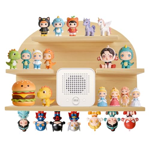 Nastopee Étagère Magnétique pour Figurines to-nie - Organisateur Mural pour Boîte to-nie avec Support Charge - Solution de Rangement jusqu'à 45 Figurines...