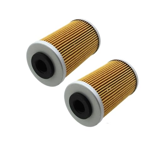 Ölfilter kompatibel for Husqvarna Vitpilen 701 Svartpilen 401 / FS650E FS650C FS550 FS450E FE550E FE650E FE450E FC450 FC550(2pcs)