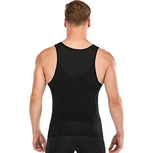 Mens Compression Shirt To Hide Moobs