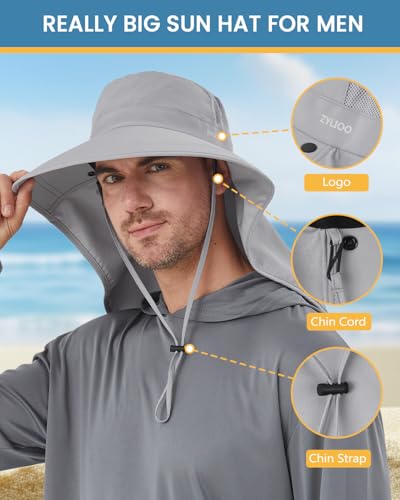 Sombrero Boonie UV Oversize para Verano 3XL miniatura 5