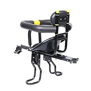 WDZCZDoo Baby Bicycle Seat Front Mounted Child Bike Seat with Handrail Pedal Toddler Child Safety Baby Carrier Seat Bike…