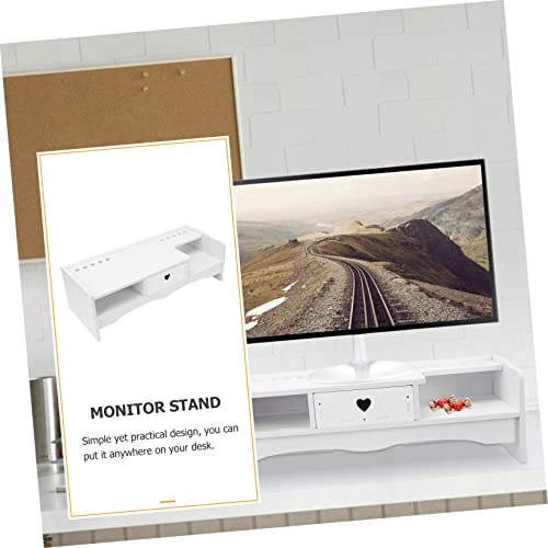 Soporte monitor elevador duradero Cabilock con base estable para mesa de oficina 3