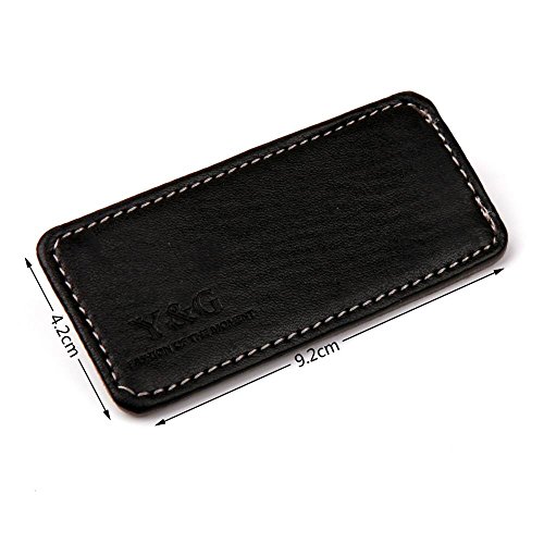 Y&G Mc2005 Economics Fashion Black Grey Slim Money Clip Groom Gift Idea Stainless Streel Thank You Formal Wear #TOP1