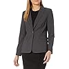 Calvin Klein Women’s One Button Lux Blazer