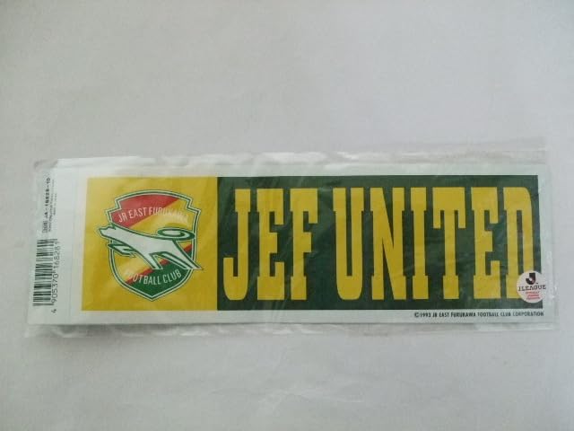 Amazon.co.jp: 当時物 JリーグジェフユナイテッドJEF UNITEDステッカー