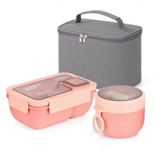 Image of Stidyzo Lunch Box with Lunch Bag, 850ml Bento Box Complete Set