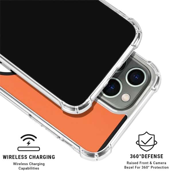 Skinit Clear Phone Case Compatible with iPhone 15 Pro Max - Officially Licensed Dragon Ball Z Goku Iconic Kanji Symbol Design