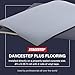 Stagestep Dancestep Plus Mat 4ft x 6.56 ft Black, with 2 Rolls of Vinyl Tape, Marley Floors for Home and Studio, Suitable for All Dance Styles