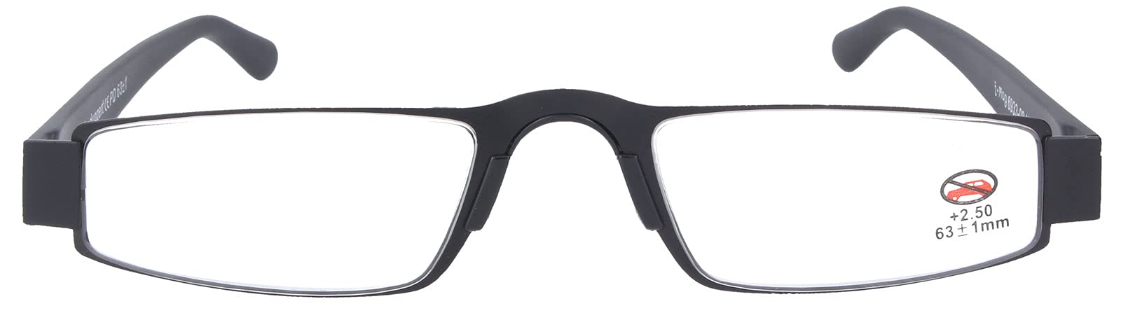 I-MAG Lesehilfe in schwarz +2,00 dpt