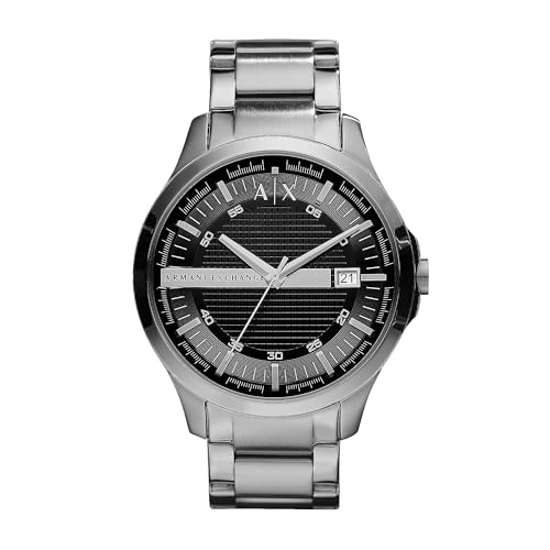 Armani Exchange Orologio Analogico Quarzo Uomo Con Cinturino In Acciaio Inossidabile Ax2103