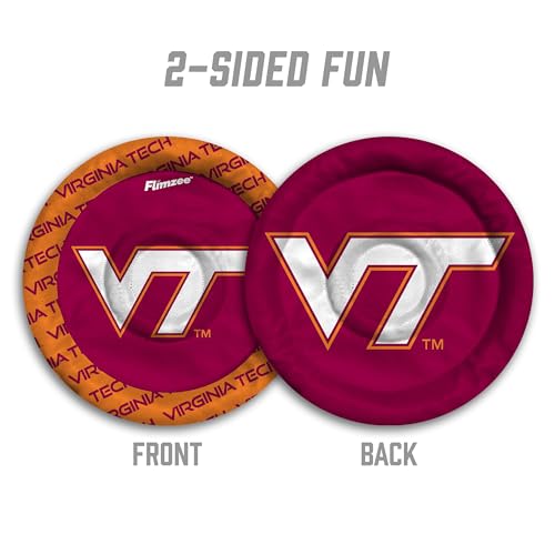 Image of YouTheFan NCAA Virginia Tech Hokies Flimzee Bean-Bag Flying Disc