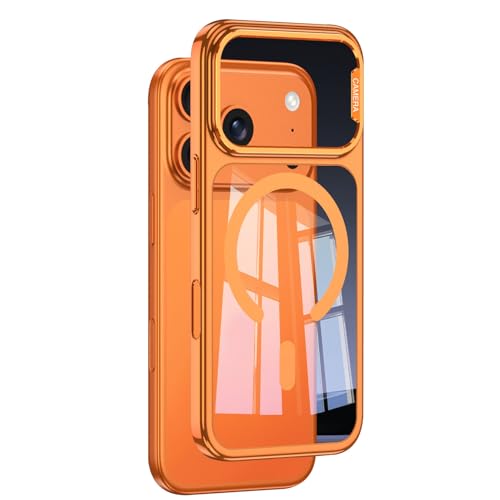 Coque transparente iPhone 17 Pro Max magnétique en polycarbonate fin