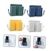 QUMIIRITY 4Pcs Wall Mount Phone Holder with Adhesive Design Versatile Charging Station for Remote Earphones and Cables for Bedroom Kitchen Office and Bathroom Use