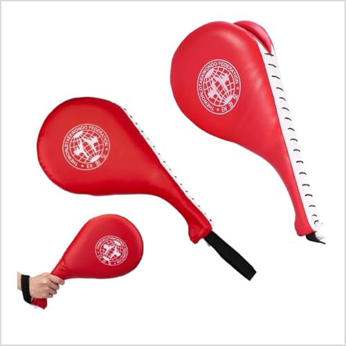 Raquette Taekwondo, Karaté Kickboxing, Martial Arts Kicking Training Strike Target Pad,Sport Raquette Cible Coup de Pied Tapis d'Entraînement,Combat Sports...